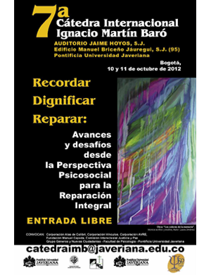 Recordar, Dignificar, Reparar. Avances y Desafíos desde la Perspectiva Psicosocial para la Reparación Integral (2012) imagen